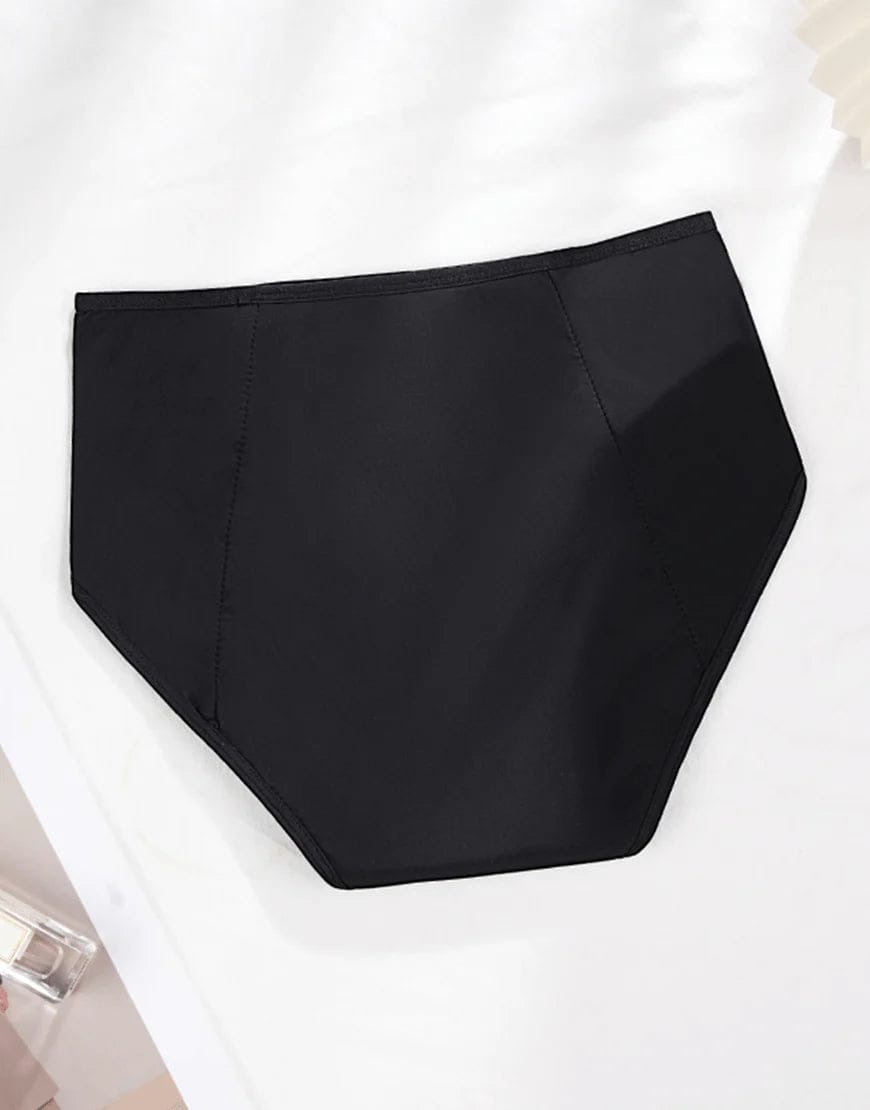 Leak-Proof Reusable Period Panty | Pack of 2 (Black + Beige)